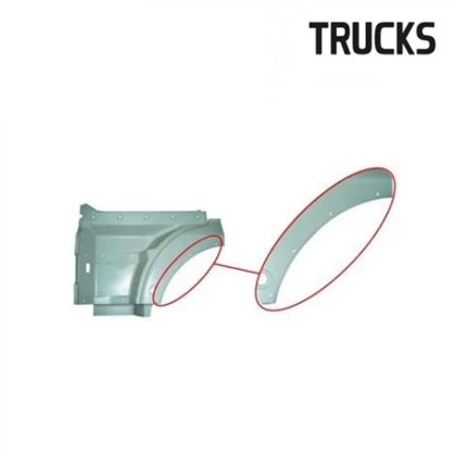 MAN TRUCK FRONT MUDGUARD L 81615100839
