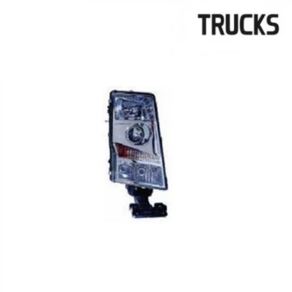 VOLVO FH FM מנורת ראש RH מחבר מרובע ידני LHD 20762994